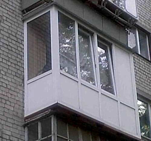 Утеплённый балкон